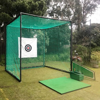 Tapis d'entraînement de golf 3D classique pour practice de driving, 1500x1500mm, 35mm d'épaisseur