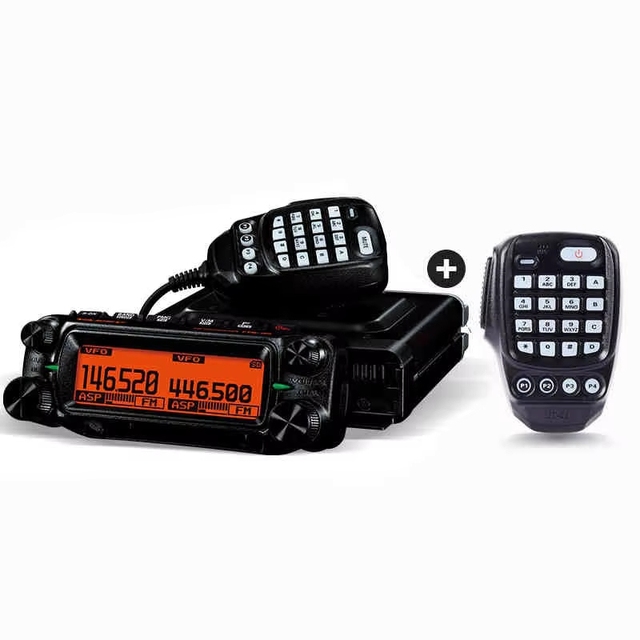 GGDX Original FTM-150R ASP 55W (VHF) / 50W (UHF) FM Dual-Band Mobile Radio with Wired + Handheld Mics