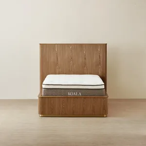 Letto Moderno di Lusso in Legno Massello, Letti in Legno per Set Camera da Letto di Alta Gamma, Mobili di Lusso - Product Image 6