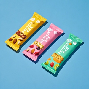 Bolsas de Embalaje de Alimentos Personalizadas con Logotipo Impreso, Bolsas de Papel de Aluminio para Snacks, Bolsas de Embalaje para Barras de Proteína y Energía - Product Image 2