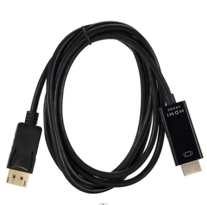 OEM 4K * 2K DP <span class=keywords><strong>Displayport</strong></span> mâle vers <span class=keywords><strong>HDMI</strong></span> femelle <span class=keywords><strong>câble</strong></span> adaptateur convertisseur boîtier 4mm Stock <span class=keywords><strong>144hz</strong></span> moniteur 1 * DP poly-sac plastique PVC or - Product Image 6