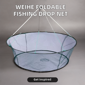 Nouvelle Arrivée Yiwu : Grand Épuisette Pliante <span class=keywords><strong>pour</strong></span> la Pêche en <span class=keywords><strong>Mer</strong></span> et en Eau Douce, Idéale <span class=keywords><strong>pour</strong></span> la Pêche aux Appâts (Crevettes, Crabes, Écrevisses) et comme Matériel de Pêche. - Product Image 3