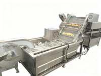 Nouvelle ligne de production de frites surgelées, machine de découpe, de friture et de congélation des pommes de terre, usine de transformation complète, congélateur tunnel IQF 304
