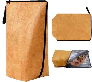 Bolsa Térmica Impermeable y Duradera para Carne, con Cierre, para Camping, Picnic y Barbacoa, Manta para Asar Cerdo y Filete - Product Image 1