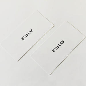 Tarjetas de Presentación de Lujo con Logotipo Personalizado, Impresión Offset en Papel, Tarjetas de Agradecimiento y Postales para Bolsas y Prendas, Diseño Gratuito - Product Image 6