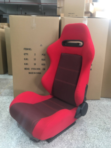 Sedili da Corsa BJYD in Tessuto con Doppio Blocco delle Guide Universali per Modifiche Auto da Corsa - Product Image 1