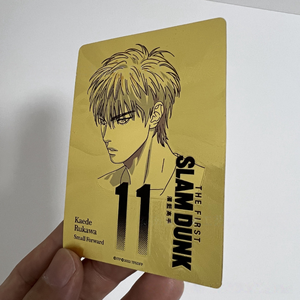 Tarjetas de Anime Slam <span class=keywords><strong>Dunk</strong></span>, Resistentes al Agua, con Lámina Dorada, para Fanáticos del Juego, con Función Magnética, Impresión Digital - Product Image 4