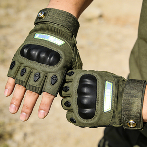 ถุงมือกีฬาแบบครึ่งนิ้ว คุณภาพสูง ผลิตตามสั่ง สำหรับทุกเพศ ทำจากผ้าฝ้าย เหมาะสำหรับกิจกรรมกลางแจ้ง ปั่นจักรยาน ป้องกันการลื่น - Product Image 6