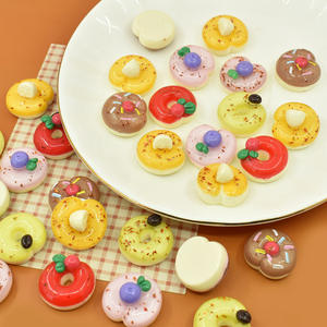 ชาร์มเรซิ่นรูปผลไม้จิ๋วสำหรับงาน DIY อุปกรณ์ตกแต่งครีมกาว ของประดับตกแต่งโต๊ะ วัสดุทำมือ - Product Image 1