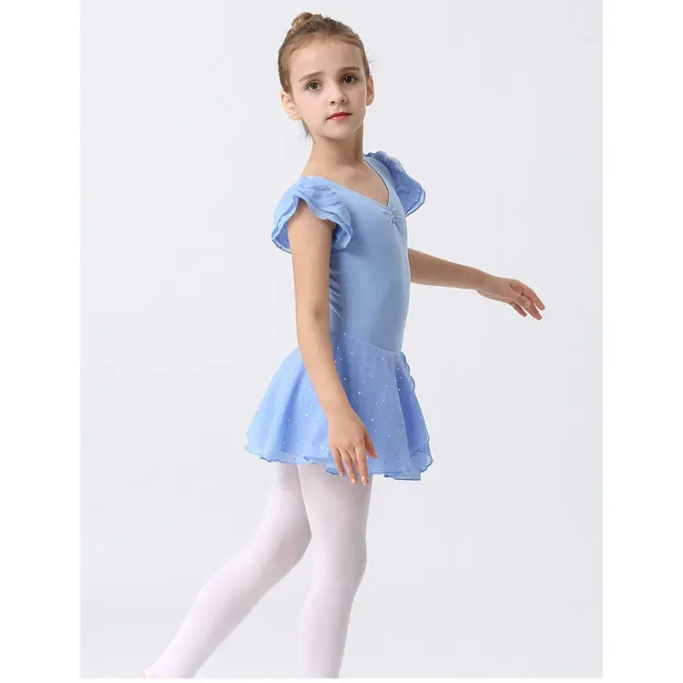 Professional Ballet Tutu Dance Bodysuit Class Costumes Gymnastics Leotard Girls Dancewear Skirt Stage Stage Performance Clothes