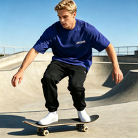 AMCLEVER Nouveau T-shirt pour homme 220 g/m² en coton lourd 100 % pour unisexe, streetwear oversize, t-shirts vierges personnalisables DTG DTF OEM
