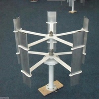 HLD 10W éolienne pour petit camping éolienne à axe vertical 5 pièces en alliage d'aluminium 6V 12V 24V 30m 15W-50W 32.8cm