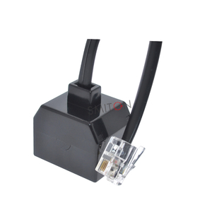 <span class=keywords><strong>Adaptador</strong></span> Divisor de Filtro Telefónico <span class=keywords><strong>RJ9</strong></span> 4P4C Macho <span class=keywords><strong>a</strong></span> Doble <span class=keywords><strong>RJ9</strong></span> 4P4C Hembra - Product Image 3