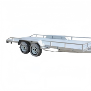 Remorque utilitaire à essieu unique galvanisée à chaud avec roue de secours et roue de <span class=keywords><strong>jockey</strong></span> pour le transport de VTT et de voitures - Product Image 3