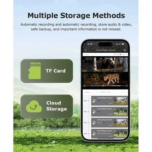Cámara de Caza Celular 4G con Doble Lente, GPS, Transmisión de Video en Vivo, para Monitoreo de Vida Silvestre y Seguridad en Exteriores - Product Image 6