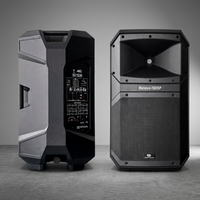Altavoz PA Activo Renovo-15DSP de 15 Pulgadas, 500W RMS, Amplificado por DSP, Altavoz de Escenario de Plástico, Bluetooth, Entrada XLR