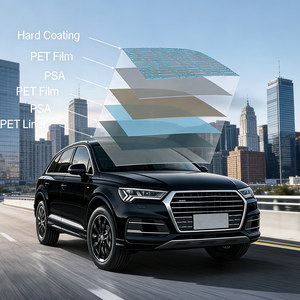 Film teinté automobile avancé en rouleau, durable, <span class=keywords><strong>anti</strong></span>-décoloration, protection des vitres avec filtre <span class=keywords><strong>UV</strong></span> à 99 %, <span class=keywords><strong>anti</strong></span>-rayures et <span class=keywords><strong>anti</strong></span>-<span class=keywords><strong>UV</strong></span> - Product Image 3