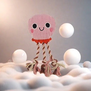 Hot bán dễ thương sứa Thú nhồi bông mềm thỏ lông thú nhồi bông động vật biển sứa Máy bán hàng tự động Đồ chơi sang trọng - Product Image 4