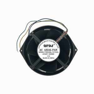 Ventilador Industrial QFDJ 17255 con Motor AC, 6 Aspas de Plástico, Resistente al Polvo y al Agua, para Uso Comercial - Product Image 3