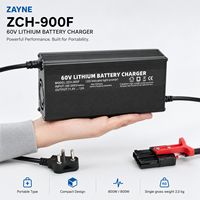 Chargeur de batterie portable au lithium NMC 15S 63V 12A 800W, entrée 100-240V pour systèmes d'alimentation électrique 60V, fourniture en vrac CKD SKD OEM