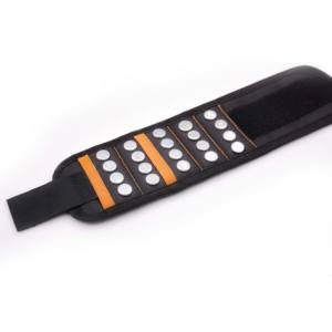 สายรัดข้อมือแม่เหล็กแรงสูง20ชิ้นพร้อมกระเป๋าเครื่องมืองานไม้ทำจากโรงงานสำหรับผู้ชายพ่อพ่อสามีของขวัญที่ดีที่สุด - Product Image 1