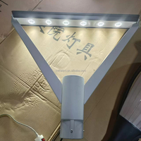 Luminaire LED de poteau en aluminium ADC12 30W-80W AC Smart City avec prise Zhaga NEMA pour extérieur, éclairage routier urbain, certifié ETL DLC CE IP65 IK08
