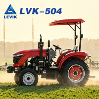 Tracteur agricole 50 CV à 4 roues motrices, homologué CE EPA Euro 5, pneus tout-terrain, levage hydraulique, pour pâturage