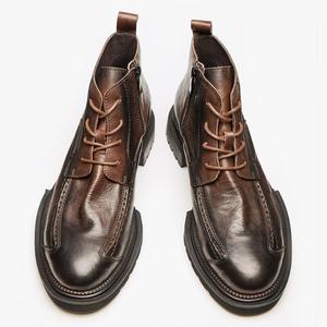 Bottines Chukka et Chelsea en Cuir de Qualité Supérieure de Wenzhou, Chaussures Habillées et Bottines du Désert pour Hommes - Product Image 3