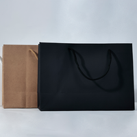 Sac en papier écologique biodégradable en kraft avec impression personnalisée pour la promotion de la marque