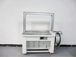 Machine de cerclage manuelle pour carton et plastique PP, semi-automatique, motorisée, à table haute, pour usage commercial - Product Image 5