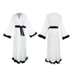 Nueva Moda, Ropa de Dormir Transparente de Malla para Mujer, Venta al por Mayor, Bata Holgada y Cómoda de Alta Calidad - Product Image 6