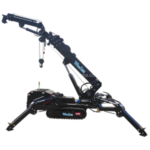 2025 गर्म बिक्री चीन अद्वितीय ट्रैक मकड़ी क्रेन 1.2t 3t 5t उठाने वाली मशीनरी मकड़ी क्रॉलर क्रेन स्पाइडर क्रेन - Product Image 3