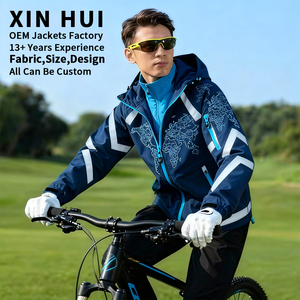 Giacca <span class=keywords><strong>da</strong></span> ciclismo antivento a collo alto giacca <span class=keywords><strong>da</strong></span> Golf foderata calda anti-uv protezione solare antipioggia cappotto <span class=keywords><strong>da</strong></span> Snowboard - Product Image 2