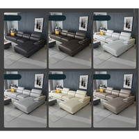 Multifunktions Leder Kunst Sofa moderne minimalist ische Sofa Größe Wohnung Wohnzimmer Möbel Leders ofa Möbel Fabrik