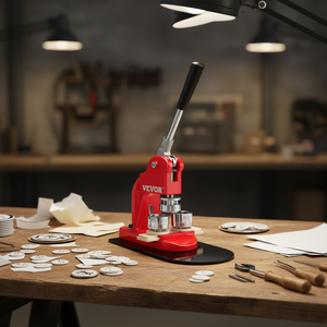 Máquina para Hacer Botones Vevor, Kit de Prensa Manual de 32 mm, Equipo para Fabricar Botones Redondos de Acero - Product Image 2