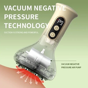 Nueva carga eléctrica de 9 niveles, luz roja, respaldo Gua Sha, máquina masajeadora de terapia de ventosas magnéticas de presión negativa inteligente - Product Image 4