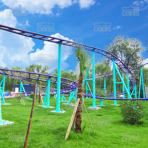 รถไฟเหาะรางสูง350ม. สำหรับห้างสรรพสินค้าในร่ม/กลางแจ้งขนาด13.5ม. - Product Image 4