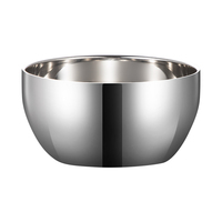 Vente en gros bol à soupe de riz en acier inoxydable 304 bol à riz coréen pour restaurant de maternelle 3009007