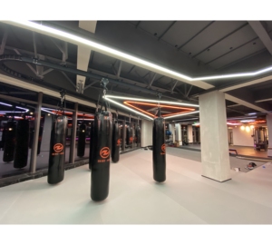 FIGHTBRO F926 スライド式バッグハンギングカート パンチングターゲット パンチングバッグ スライドレール - Product Image 1