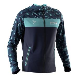 Chaqueta Deportiva Personalizada con Sublimación, Diseño Nuevo, para Exteriores, con Cierre, sin Capucha, Sudadera con Cierre Completo - Product Image 3