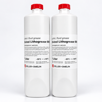 DIVINOL Lithogrease 000 NLGI 000 Graisse pour engrenages à base de lithium complexe, haute charge, pour guides linéaires, lubrification centralisée, 1L