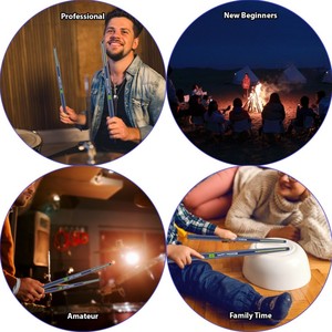 <span class=keywords><strong>Baquetas</strong></span> electrónicas Air Drumstick 16D Altavoz DSP Nivel Tarjeta de sonido Low Delay Portable Electric Rhythm Drumsticks para principiantes - Product Image 3
