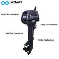Mesin Kapal Calon Gloria Bertenaga 2 Tak 9.8 HP Motor Tempel Laut