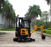 Mini-excavatrice EuroV EPA Yuchai U20 U35 2 tonnes 3,5 tonnes en stock