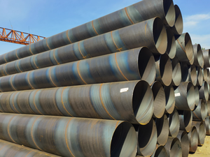 Tubería de Acero LSAW SSAW de Alta Resistencia API 5L, Tubo Soldado en Espiral de Gran Diámetro para Pilotes Estructurales de Uso Pesado y Uso Industrial - Product Image 3