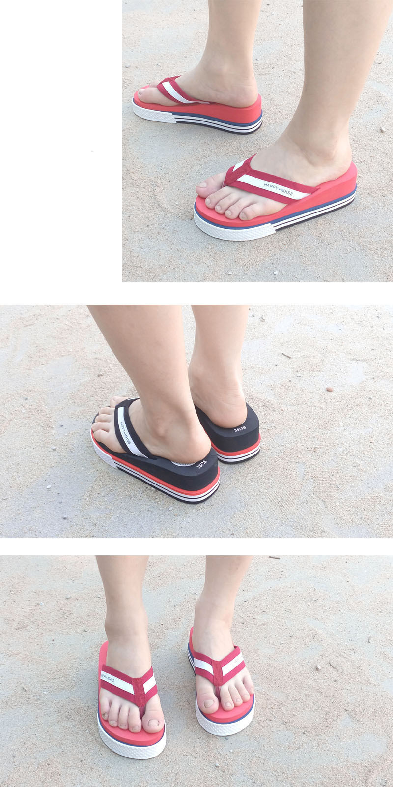 Custom Design EVA Flip-flops Casual Shoes for Women Men Indoor Outdoor Platform Slipper
