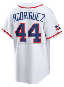 2026 Meilleure Qualité Personnalisée Dominicaine # 22 Juan Soto # 44 <span class=keywords><strong>Julio</strong></span> Rodriguez # Maillot de baseball classique du monde cousu à la main 4 Ketel Marte - Product Image 3