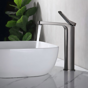 Oferta Especial para Baño: Grifo Mezclador Moderno Negro YEKALON FT-6802 para Lavabo, Grifería Sanitaria, Grifo Alto para Lavabo - Product Image 3