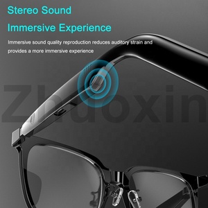 Gafas de traducción Pro AI para mujer, gafas de sol de audio inteligentes con bloqueo de luz azul con diseño de absorción de lente magnética, IP54, impermeables, 2017 - Product Image 4