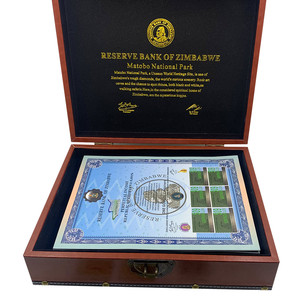 200 Piezas de Billetes de Zimbabue de Un Googol, Rollos de 509 Quintillones, Billetes de Papel de Gran Tamaño con Luz UV en una Bonita Caja - Product Image 1